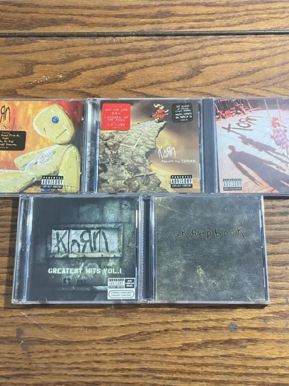 Korn 5 Cd Bundle Issues Follow The Leader Greatest Hits